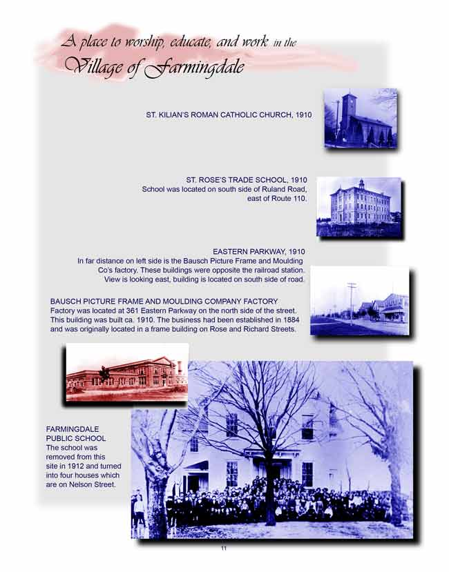 A Place to Worship, Educate and Work